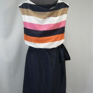 Eliza J Classic Color Block Dress